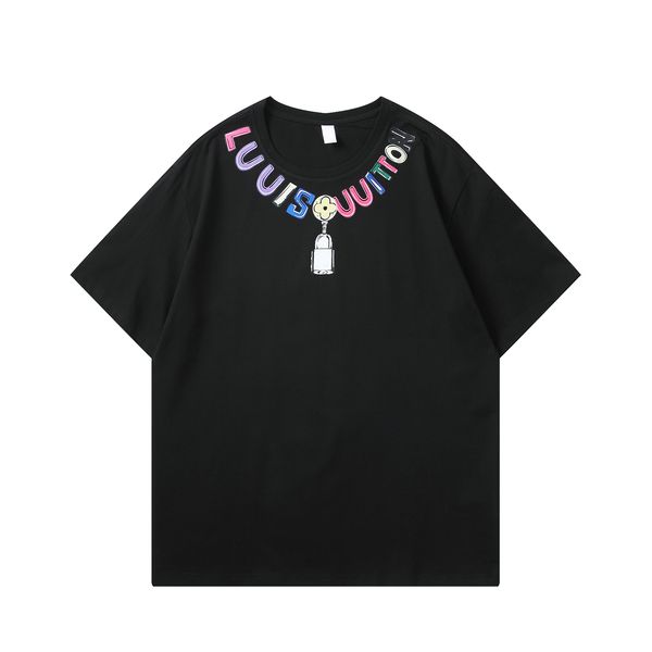 2023 summer t shirt mens womens designer t-shirt loose tees man shirt luxury clothing streetwear shorts sleeve tshirt clothing 02, White;black
2023 summer t shirt mens womens designer t-shirt loose tees man shirt luxury clothing streetwear shorts sleeve tshirt clothing 02, White;black