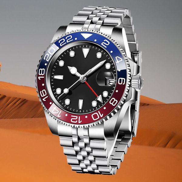highquality fashion watches luxury mens watch designer watchs stainless steel automatic mechanical sapphire solid buckle gold watch color wa, Slivery;brown
highquality fashion watches luxury mens watch designer watchs stainless steel automatic mechanical sapphire solid buckle gold watch color wa, Slivery;brown