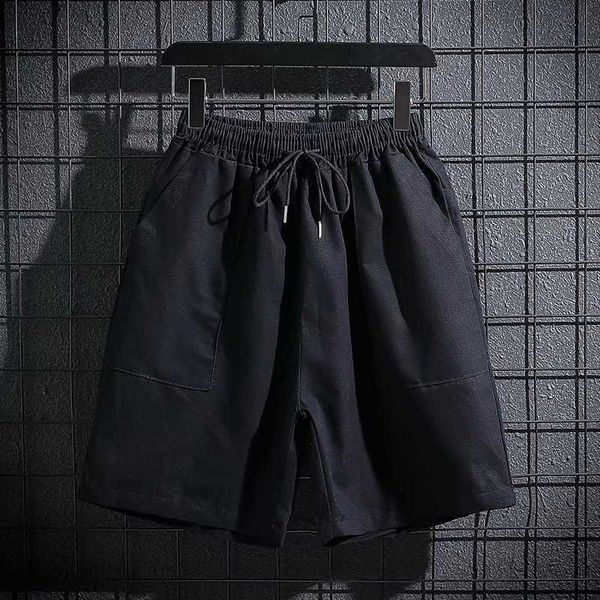 men's shorts tooling summer fashion brand yu wenle big pocket loose casual trend straight pants capris, White;black
men's shorts tooling summer fashion brand yu wenle big pocket loose casual trend straight pants capris, White;black
