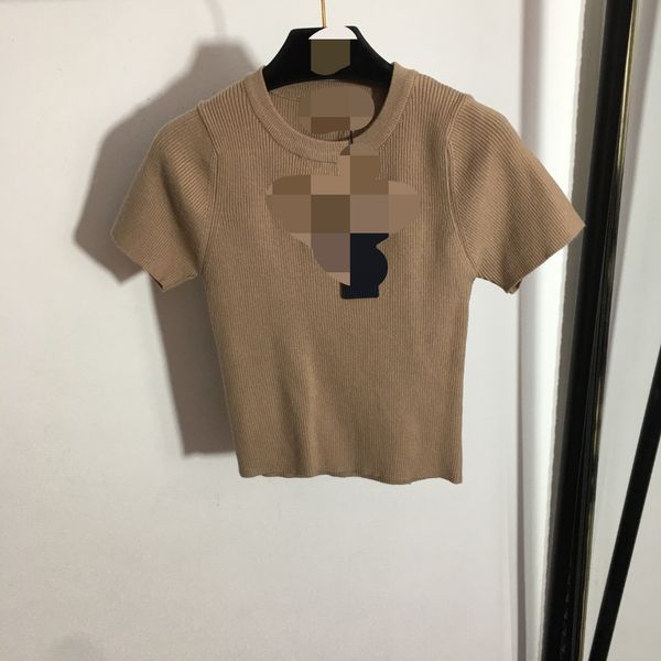 5096 2023 runway summer brand same style sweater short sleeve pullover lapel neck white black fashion clothes womens 20230601
5096 2023 runway summer brand same style sweater short sleeve pullover lapel neck white black fashion clothes womens 20230601