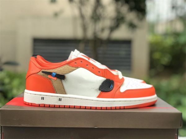 1s low basketball shoes ow co white orange jumpman 1 designer shoes sneakers with original box
1s low basketball shoes ow co white orange jumpman 1 designer shoes sneakers with original box