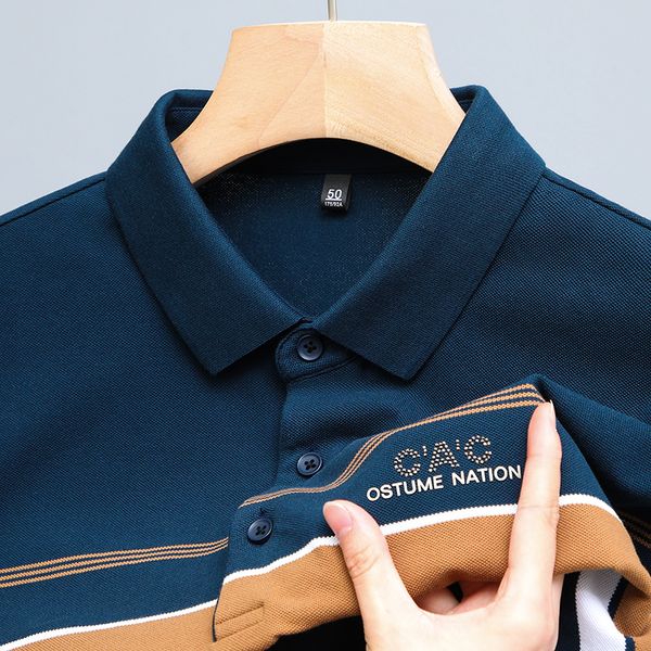men's polos summer high content cotton horizontal stripes designer polo contrasting print lapel short sleeves casual fashion 230512, White;black
men's polos summer high content cotton horizontal stripes designer polo contrasting print lapel short sleeves casual fashion 230512, White;black