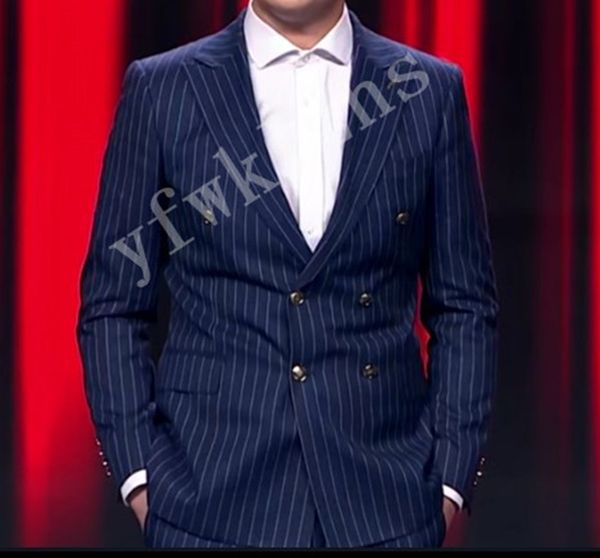 handsome double-breasted tuxedos groom peak lapel men suits mens wedding tuxedo costumes de pour hommes jacket pants tie y6851111, Black;gray
handsome double-breasted tuxedos groom peak lapel men suits mens wedding tuxedo costumes de pour hommes jacket pants tie y6851111, Black;gray