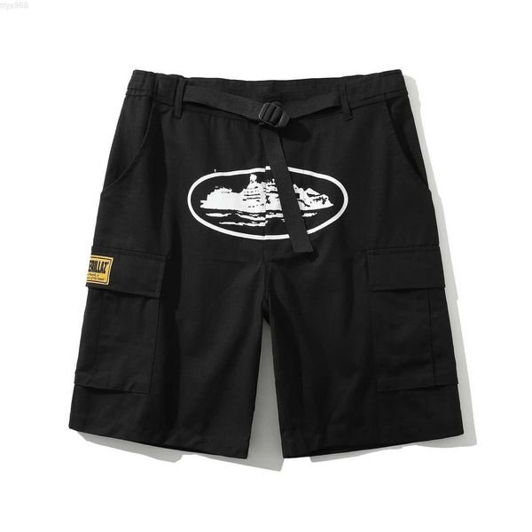 designer demon island shorts men's european and american fashion brand loose print summer corteiz street multi pocket workwear capris, White;black
designer demon island shorts men's european and american fashion brand loose print summer corteiz street multi pocket workwear capris, White;black