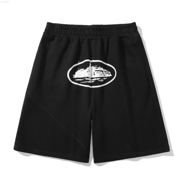 demon island shorts men's printed european and american trendy brand five point drawstring cotton loose summer casual corteiz pants, White;black
demon island shorts men's printed european and american trendy brand five point drawstring cotton loose summer casual corteiz pants, White;black