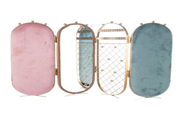 jewelry pouches bags flannel metal earrings studs display rack folding screen earring stand holder storage box8602554, Pink;blue
jewelry pouches bags flannel metal earrings studs display rack folding screen earring stand holder storage box8602554, Pink;blue