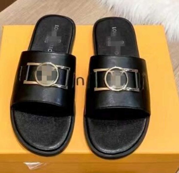 2023 slippers designer 23ss sandal brown leather letters fashion brand slipper waterfront womens 35-42 slippers, Black
2023 slippers designer 23ss sandal brown leather letters fashion brand slipper waterfront womens 35-42 slippers, Black