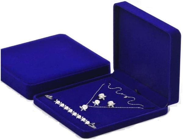 jewelry pouches bags large velvet set box big necklace and ring earring pendant gift boxes storage case wedding holder5155814, Pink;blue
jewelry pouches bags large velvet set box big necklace and ring earring pendant gift boxes storage case wedding holder5155814, Pink;blue