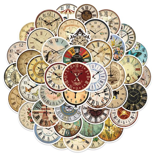 50pcs nostalgic clocks graffiti stickers for skateboard car baby helmet pencil case diary phone lapplanner decor book album kids toys guitar
50pcs nostalgic clocks graffiti stickers for skateboard car baby helmet pencil case diary phone lapplanner decor book album kids toys guitar