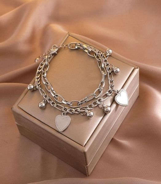 exquisite tier chain bracelet charm metal heartshaped pendant women039s jewelry decoration gift6831326, Black
exquisite tier chain bracelet charm metal heartshaped pendant women039s jewelry decoration gift6831326, Black