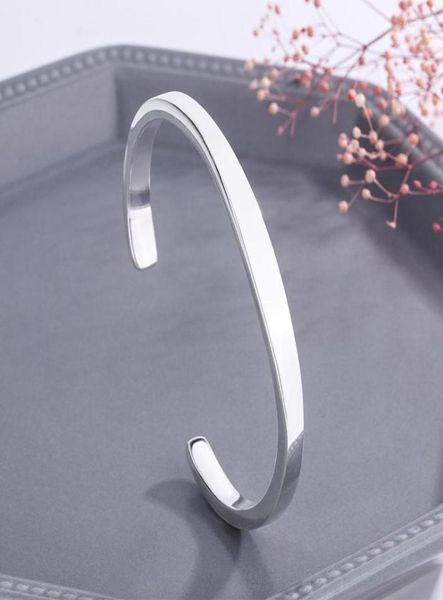 bangle fashion simple glossy bracelets silver plated jewelry temperament flat solid opening bangles tyb1144451573, Black
bangle fashion simple glossy bracelets silver plated jewelry temperament flat solid opening bangles tyb1144451573, Black