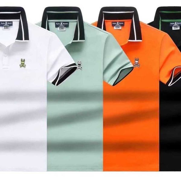 psycho bunny 2023 summer new men's skull rabbit polo shirt short sleeve cartoon embroidery collar solid color fashion brand simple 0wya, White;black
psycho bunny 2023 summer new men's skull rabbit polo shirt short sleeve cartoon embroidery collar solid color fashion brand simple 0wya, White;black