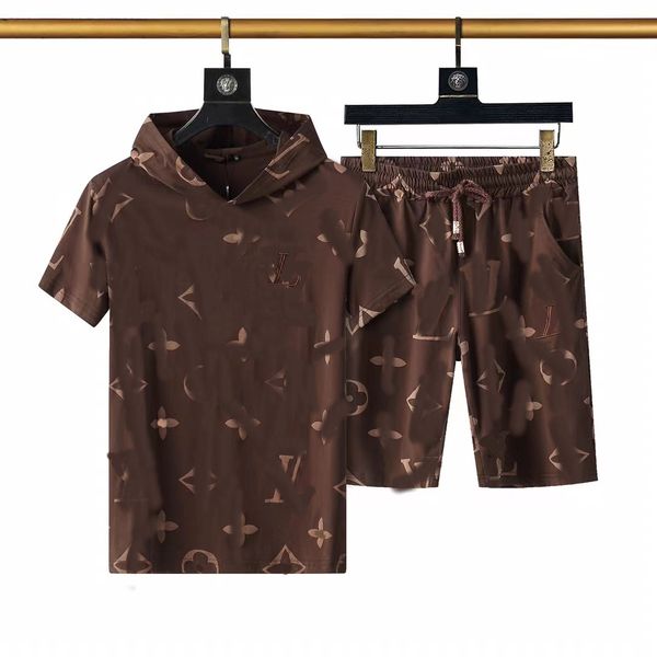 fashion men's and women's summer sports suit sports suit leisure classic font pattern men's short-sleeved shorts men's t, Gray
fashion men's and women's summer sports suit sports suit leisure classic font pattern men's short-sleeved shorts men's t, Gray
