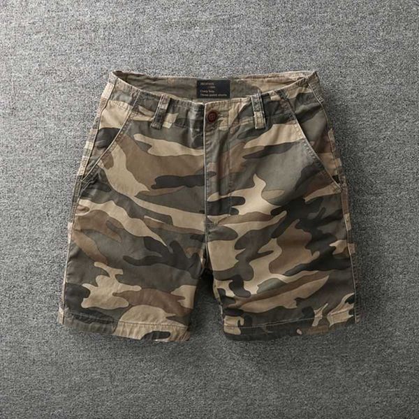 men's shorts camouflage cargo pants summer elastic overalls three point trend versatile sports casual quarterback, White;black
men's shorts camouflage cargo pants summer elastic overalls three point trend versatile sports casual quarterback, White;black