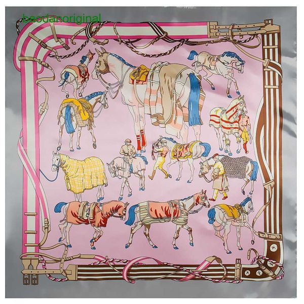 hemres designer scarves maitong 90cm french court war horse women's imitation silk square scarf fah2, Blue;gray
hemres designer scarves maitong 90cm french court war horse women's imitation silk square scarf fah2, Blue;gray