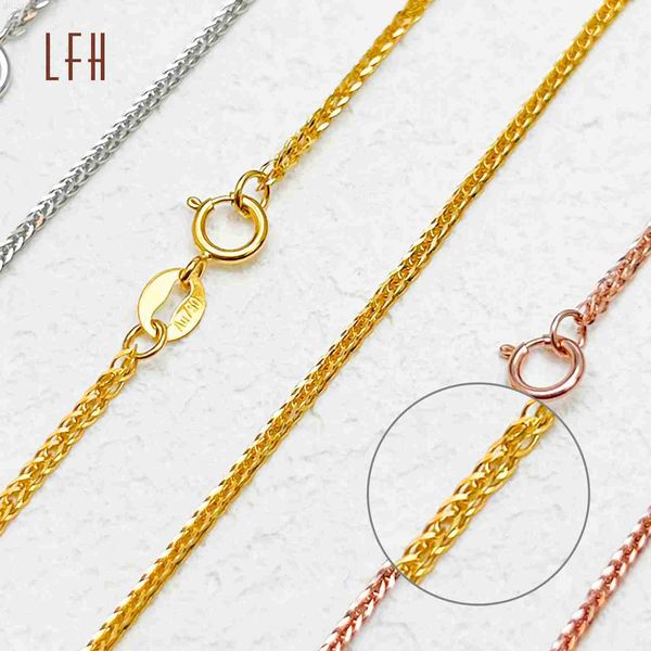 1.5 gram pawnable gold jewelry necklace pure real gold necklace adjustable au750 18k real gold chain necklace, Silver
1.5 gram pawnable gold jewelry necklace pure real gold necklace adjustable au750 18k real gold chain necklace, Silver