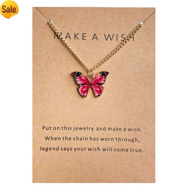 trendy multiple colors butterfly necklace thin chain colorful pendant necklace for women jewelry, Silver
trendy multiple colors butterfly necklace thin chain colorful pendant necklace for women jewelry, Silver