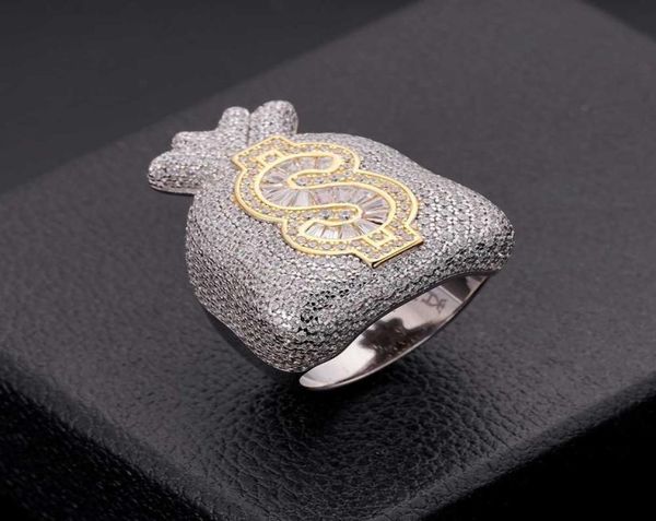 custom made hip hop luxury men iced out baguette dollar symbol sign money bag ring7029277, Golden;silver
custom made hip hop luxury men iced out baguette dollar symbol sign money bag ring7029277, Golden;silver