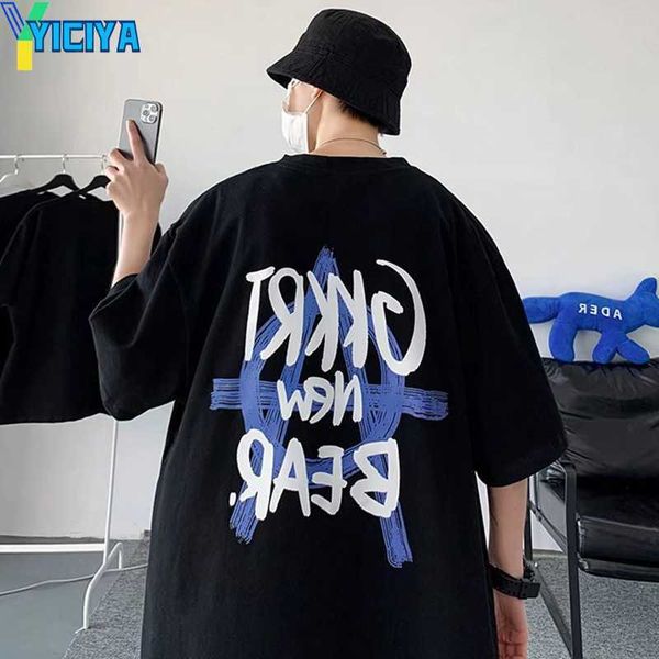 yiciya t-shirt men's short sleeved cotton bottom shirt new summer round neck advertising shirt trendy brand loose half sleeved ins men&, White
yiciya t-shirt men's short sleeved cotton bottom shirt new summer round neck advertising shirt trendy brand loose half sleeved ins men&, White