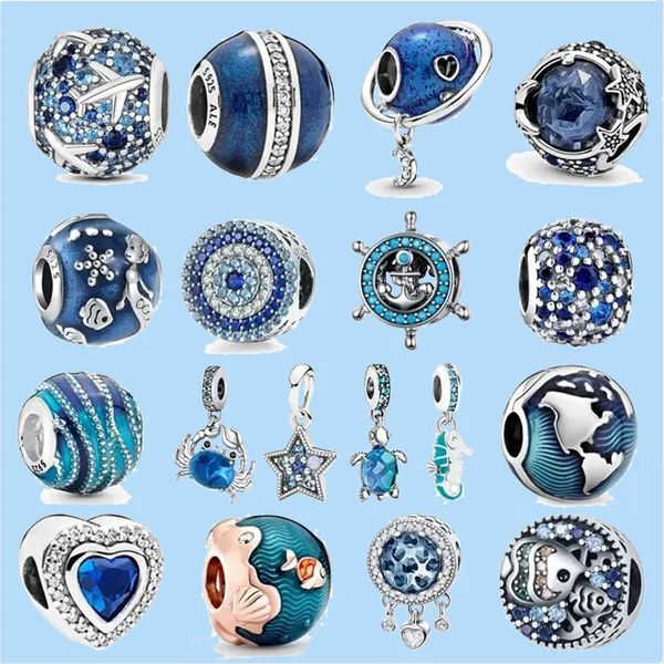 925 sterling silver charms for pandora jewelry beads new ocean blue sea turtle dangle bead, Black
925 sterling silver charms for pandora jewelry beads new ocean blue sea turtle dangle bead, Black