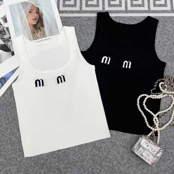 summer womens designer vest fashion all-match knitted ice silk suspenders stitching tank fashion letter sleeveless t-shirt, White
summer womens designer vest fashion all-match knitted ice silk suspenders stitching tank fashion letter sleeveless t-shirt, White