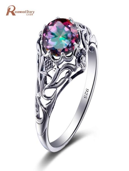 luxury cocktail ring vintage rainbow fire mystic created z ring solid 925 sterling silver jewelry women evening party ring3534954, Black
luxury cocktail ring vintage rainbow fire mystic created z ring solid 925 sterling silver jewelry women evening party ring3534954, Black