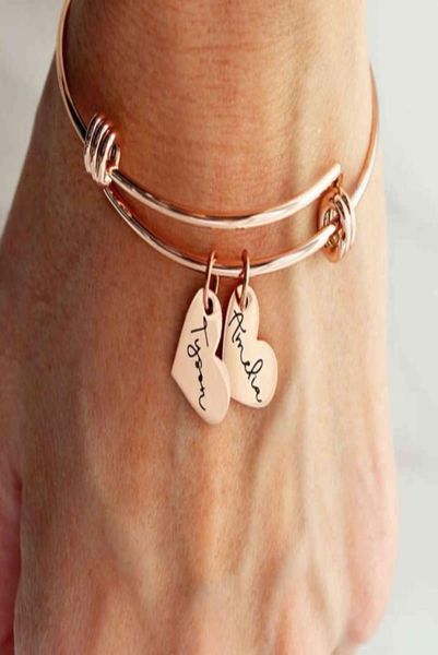 13 name bracelet personalized adjustable charm bangle cute heartshaped pendant stainless steel jewelry for mothers7179057, Black
13 name bracelet personalized adjustable charm bangle cute heartshaped pendant stainless steel jewelry for mothers7179057, Black