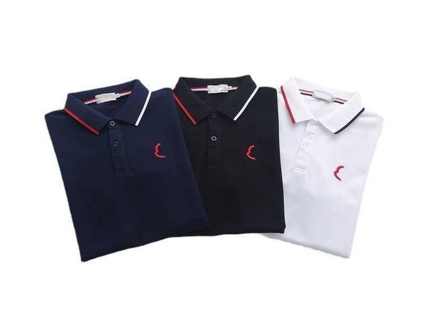 summer mens polo shirt designer t shirt cotton lapel pullover tee embroidery short sleeve men women loose sweatshirt, White;black
summer mens polo shirt designer t shirt cotton lapel pullover tee embroidery short sleeve men women loose sweatshirt, White;black