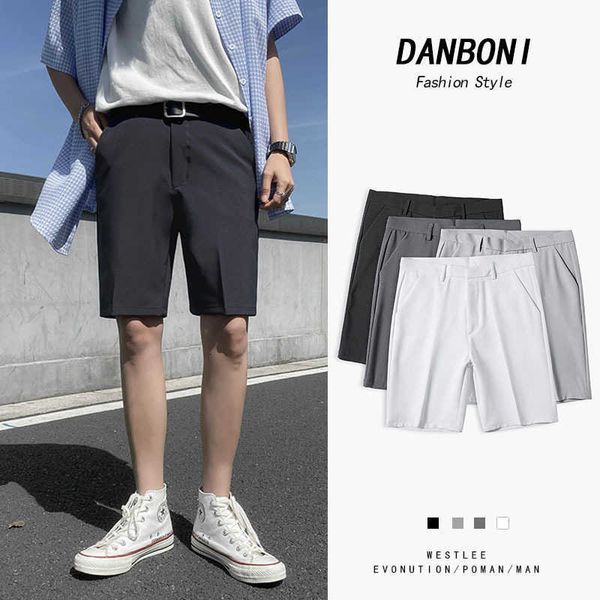 men's shorts dbn wxw summer straight fashion relaxed western pants ins korean five cent, White;black
men's shorts dbn wxw summer straight fashion relaxed western pants ins korean five cent, White;black
