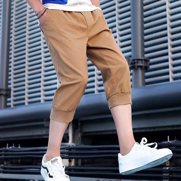men's shorts summer solid color thread waist capri casual fashion youth student tethered harem pants, White;black
men's shorts summer solid color thread waist capri casual fashion youth student tethered harem pants, White;black