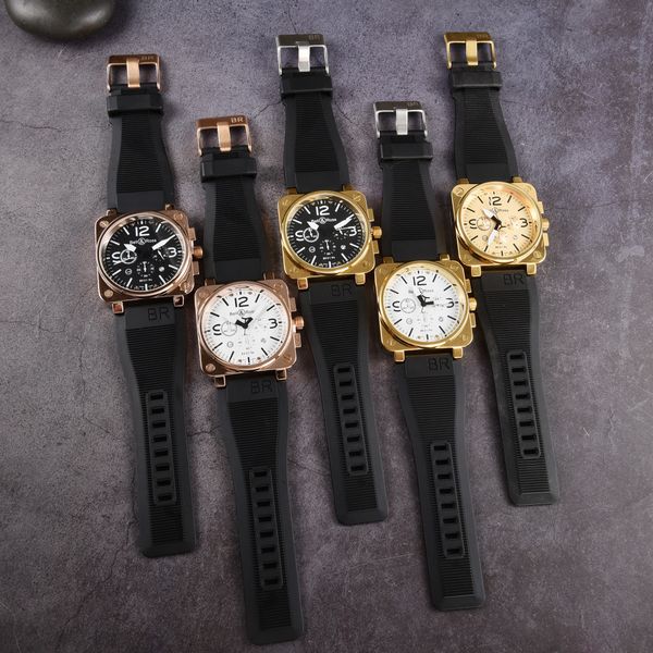 br men's watch luxury gold dial accurate and durable multi-functional waterproof watch gift watch, Slivery;brown
br men's watch luxury gold dial accurate and durable multi-functional waterproof watch gift watch, Slivery;brown