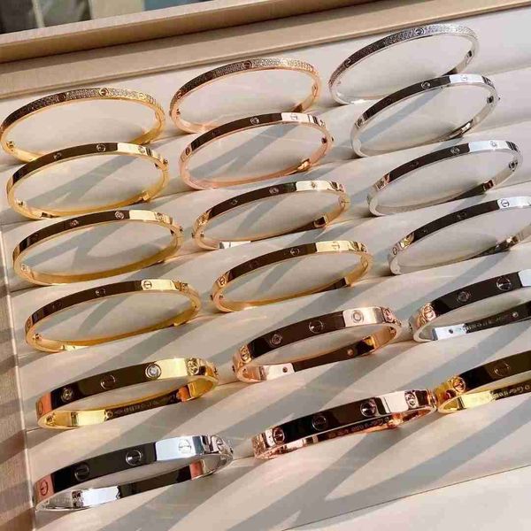 fashion new designer gold plated open screw bracelets stainless steel for women nail bangle bracelet, Golden;silver
fashion new designer gold plated open screw bracelets stainless steel for women nail bangle bracelet, Golden;silver