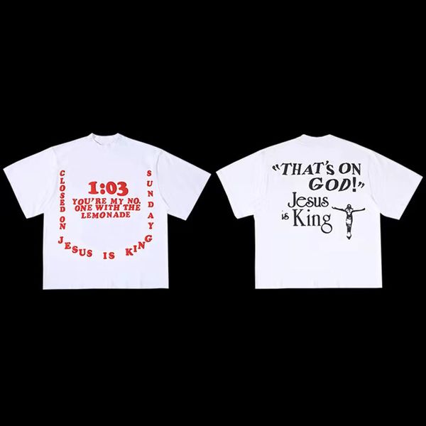 fashion designer mens tshirts high version cpfm brand jesus king three god oil painting tees street loose short sleeve t-shirt asia size s-x, White;black
fashion designer mens tshirts high version cpfm brand jesus king three god oil painting tees street loose short sleeve t-shirt asia size s-x, White;black