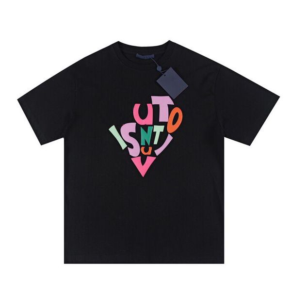 2023ss spring new style vest stitching short-sleeved t shirt round neck cotton fabric women's and men's high-quality t-shirt size, Black;brown
2023ss spring new style vest stitching short-sleeved t shirt round neck cotton fabric women's and men's high-quality t-shirt size, Black;brown