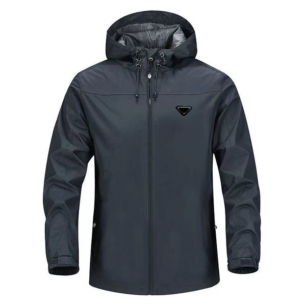 designer jacket men's outerwear & coats with hood embroidery letter windproof autumn outwear windbreaker men with pockets windbreak out, Black;brown
designer jacket men's outerwear & coats with hood embroidery letter windproof autumn outwear windbreaker men with pockets windbreak out, Black;brown