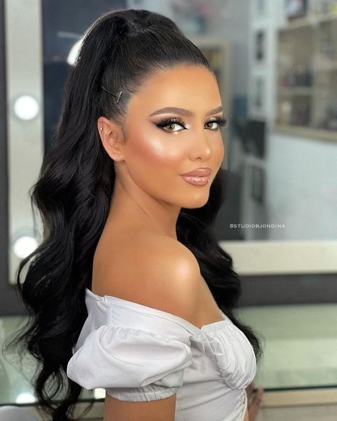 20 inch ponytail natural wavy ponytails human hair wrap around remy hairs pony tail hairpiece 160g fell full, Black
20 inch ponytail natural wavy ponytails human hair wrap around remy hairs pony tail hairpiece 160g fell full, Black