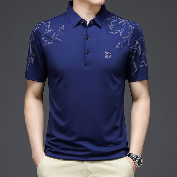 men's polos fashion shirt short sleeve letter printed summer solid loose fit for male clothing 230512, White;black
men's polos fashion shirt short sleeve letter printed summer solid loose fit for male clothing 230512, White;black