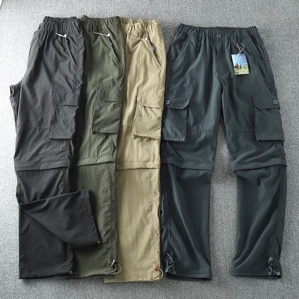 men's pants cargo thin quick dry versatile elastic loose straight waterproof long trousers for hiking camping climbing 230512, Black
men's pants cargo thin quick dry versatile elastic loose straight waterproof long trousers for hiking camping climbing 230512, Black