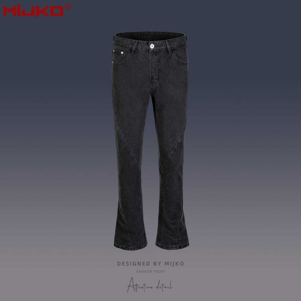 mijko men's wear women's high street new product spiral zipper wide leg pants men's and women's washable deconstructed j, Blue
mijko men's wear women's high street new product spiral zipper wide leg pants men's and women's washable deconstructed j, Blue