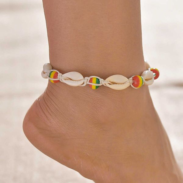 anklets bohemia shell charms anklets for women iridescent beads ankle bracelet summer beach foot chain fashion accessories gift aa230512, Red;blue
anklets bohemia shell charms anklets for women iridescent beads ankle bracelet summer beach foot chain fashion accessories gift aa230512, Red;blue