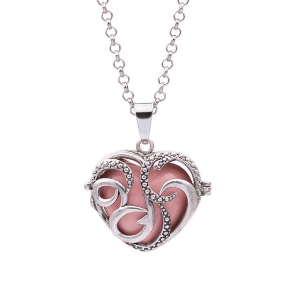 pendant necklaces 1pc love heart necklace mexico sound chime angel ball caller locket for essential oil diffuser pregnant women fu2787089, Silver
pendant necklaces 1pc love heart necklace mexico sound chime angel ball caller locket for essential oil diffuser pregnant women fu2787089, Silver