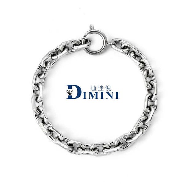 gd quan zhilong's same chain simple cuban titanium steel designer h's bracelet, Golden;silver
gd quan zhilong's same chain simple cuban titanium steel designer h's bracelet, Golden;silver