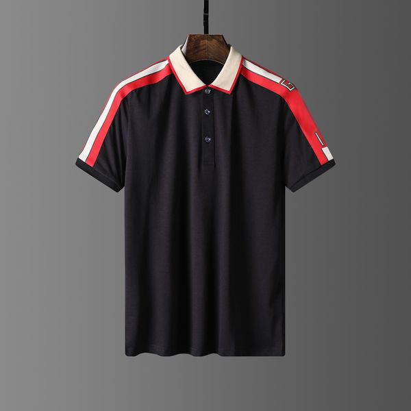 men polo shirts luxury italy designer mens clothes short sleeve fashion casual men's summer t shirt many colors are available size m-3x, White;black
men polo shirts luxury italy designer mens clothes short sleeve fashion casual men's summer t shirt many colors are available size m-3x, White;black