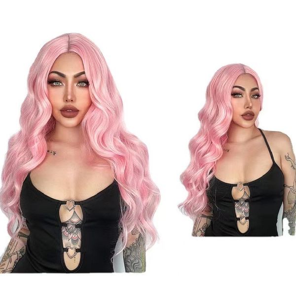 the latest wig for women light golden big wave long curly hair wave many styles to choose from support customization, Black
the latest wig for women light golden big wave long curly hair wave many styles to choose from support customization, Black