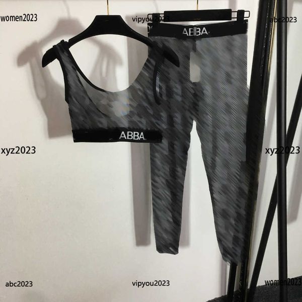 plus size tracksuits womens designer yoga set size s-xl 2pcs letter printed suspender vest and mesh see-through leggings may10, White
plus size tracksuits womens designer yoga set size s-xl 2pcs letter printed suspender vest and mesh see-through leggings may10, White