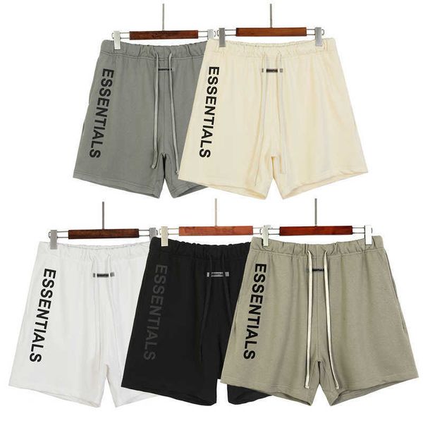 uqd0 2023 men's and women's fashion shorts high street brand ess summer side glue pressed letter five point, White;black
uqd0 2023 men's and women's fashion shorts high street brand ess summer side glue pressed letter five point, White;black