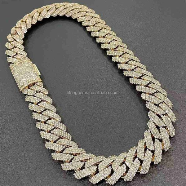 lifeng jewelry style hip hop classic luxury cuban link chain 925 sterling silver necklace gold chain necklace
lifeng jewelry style hip hop classic luxury cuban link chain 925 sterling silver necklace gold chain necklace