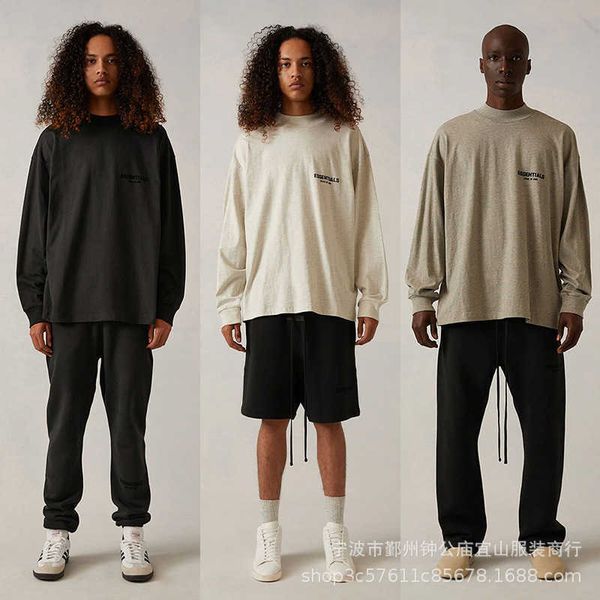 6rlp 2023 men's and women's fashion t shirt t-shirts high street brand ess long sleeve black flocking letter 1977, White;black
6rlp 2023 men's and women's fashion t shirt t-shirts high street brand ess long sleeve black flocking letter 1977, White;black