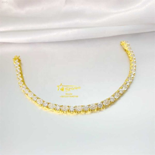 fashion fine jewelry luxury women chain 925 sterling silver oval mix round diamond moissanite bracelet 
fashion fine jewelry luxury women chain 925 sterling silver oval mix round diamond moissanite bracelet