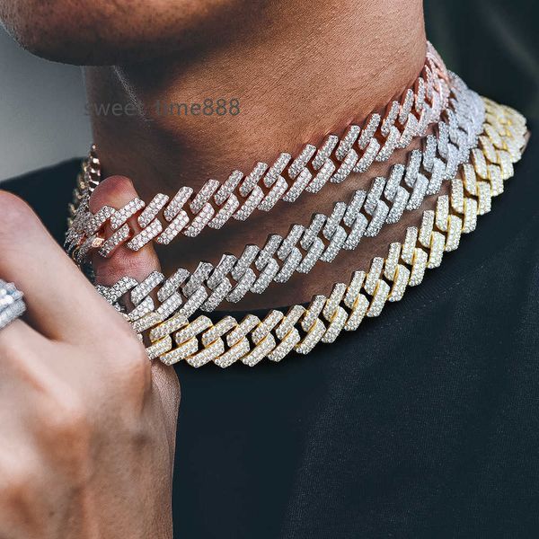 hip hop jewelry iced out cuban link prong cuban link chain necklace diamond cuban chain, Silver
hip hop jewelry iced out cuban link prong cuban link chain necklace diamond cuban chain, Silver